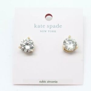 NWT Kate Spade New York Rise and Shine Stud Earrings in Gold